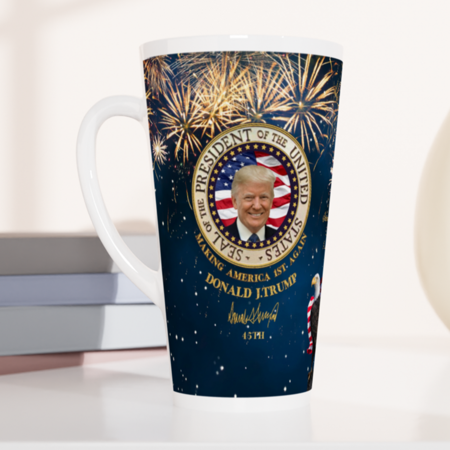 Donald Trump Latte Mug