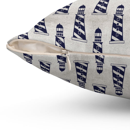 Lighthouse Throw Pillow