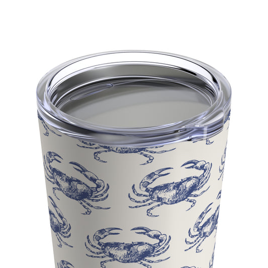Blue Crab Travel Tumbler