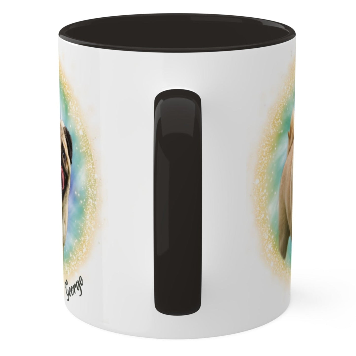 Custom Pet Photo and Name Mug