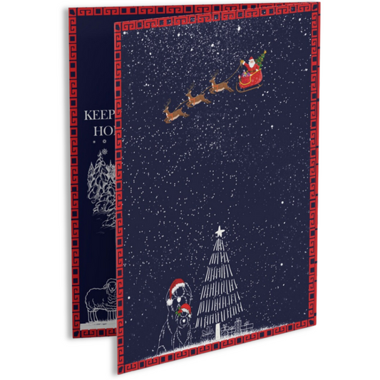 Old English Sheepdog Christmas Cards