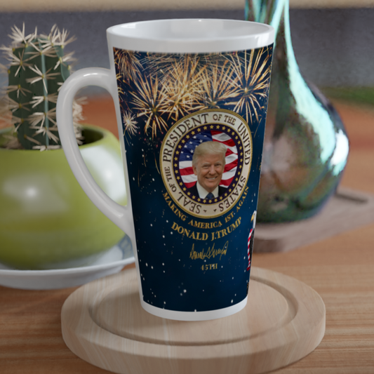 Donald Trump Latte Mug