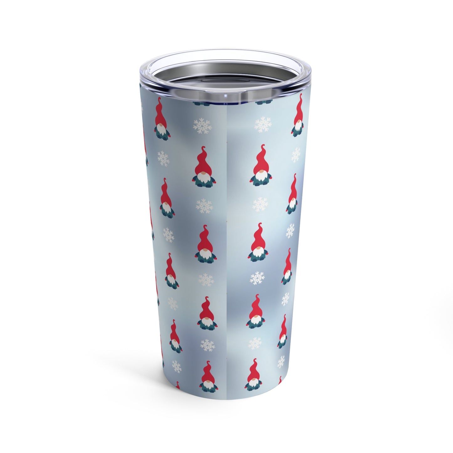 Christmas Gnome Tumbler 20oz - Fun and Cute Holiday Coffee Mug Gift