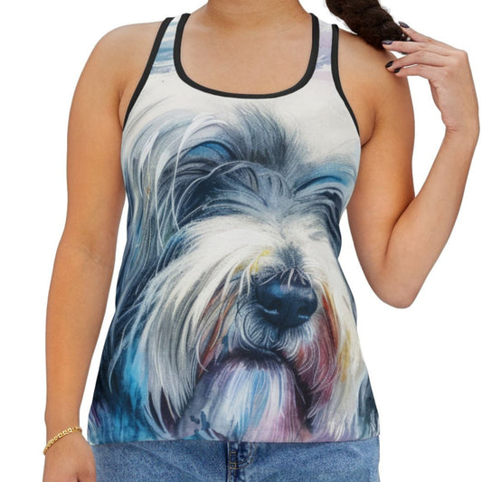old english sheepdog tank top