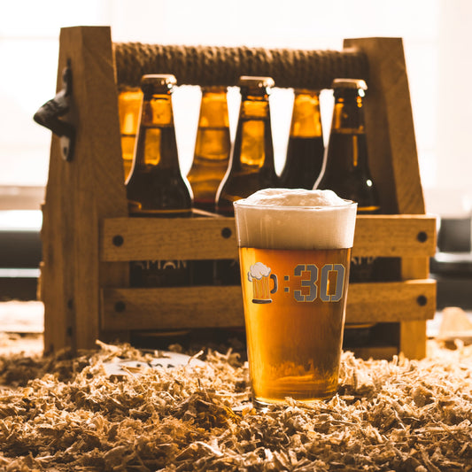 Beer Pint Glass, Beer 30