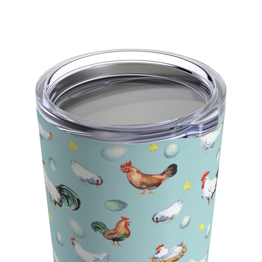 rooster stainless steel tumbler