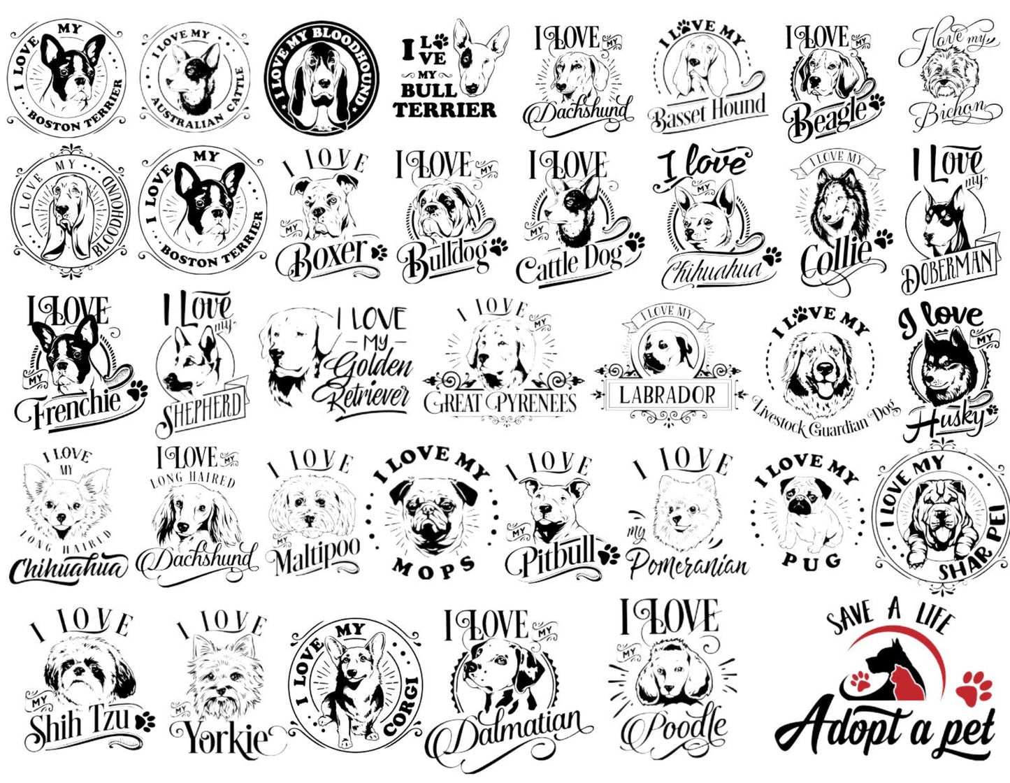 Personalized Dog Bone Rug