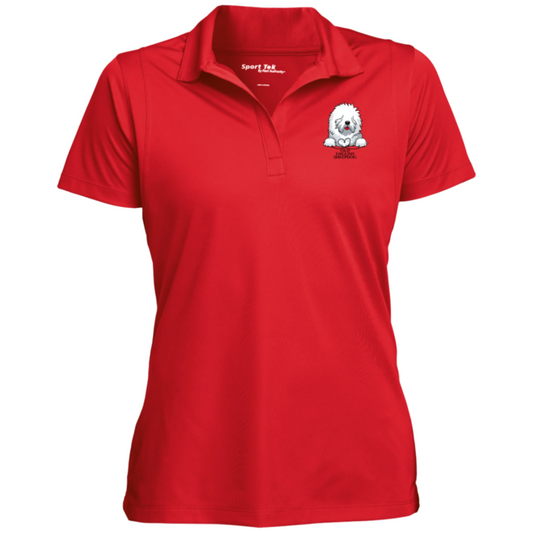 Old English sheepdog polo top