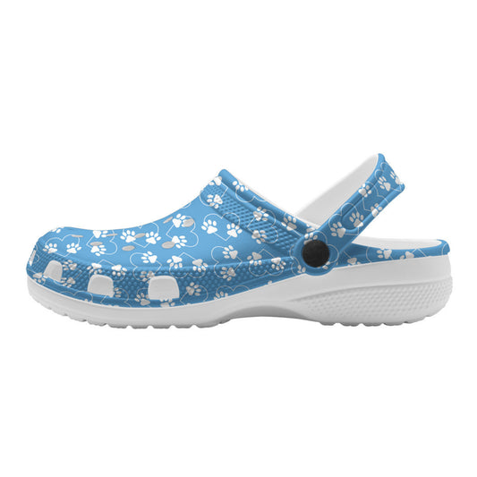 Paw Print Clogs