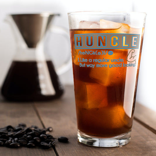Pint Glass, HUncle