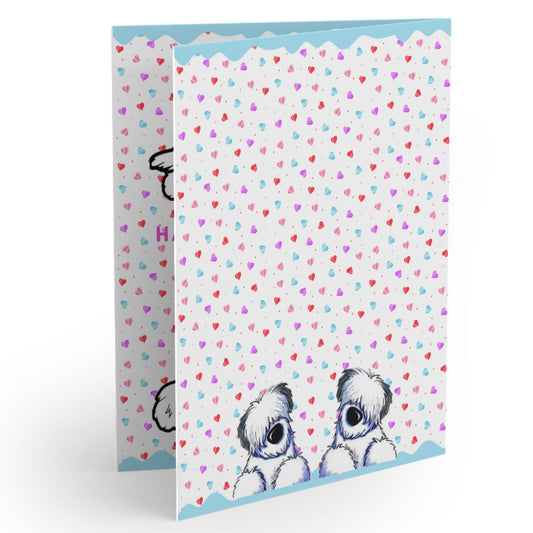 Colorful Valentine's Day Greeting Card