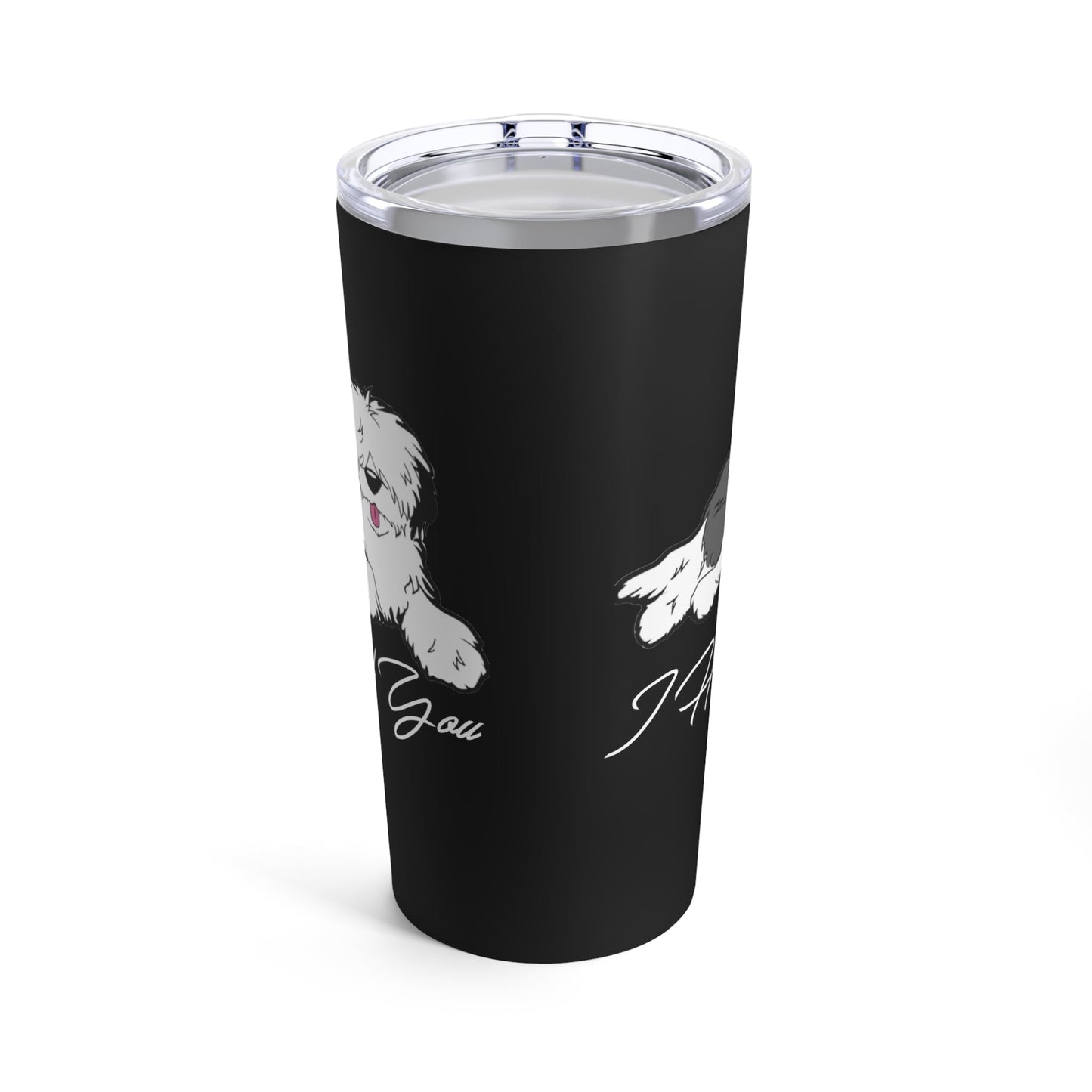 Old English Sheepdog Travel Tumbler