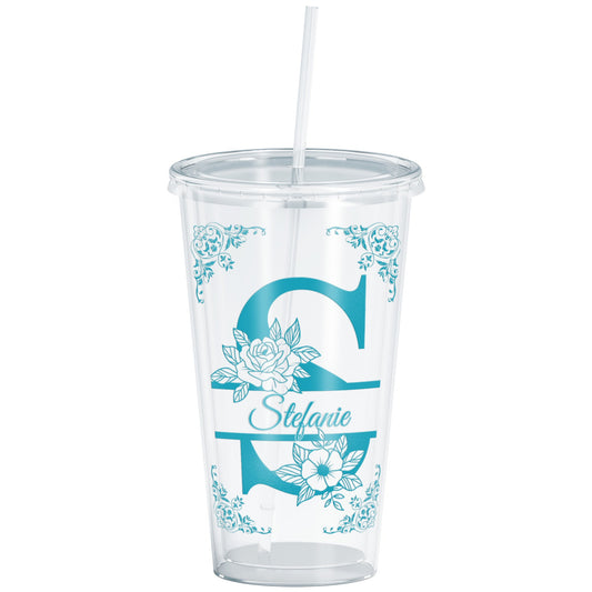 Personalized Clear Insulated Tumblers