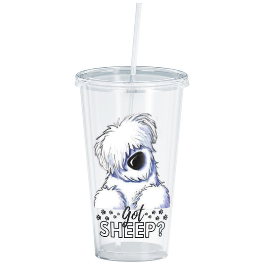 Old English Sheepdog Tumbler
