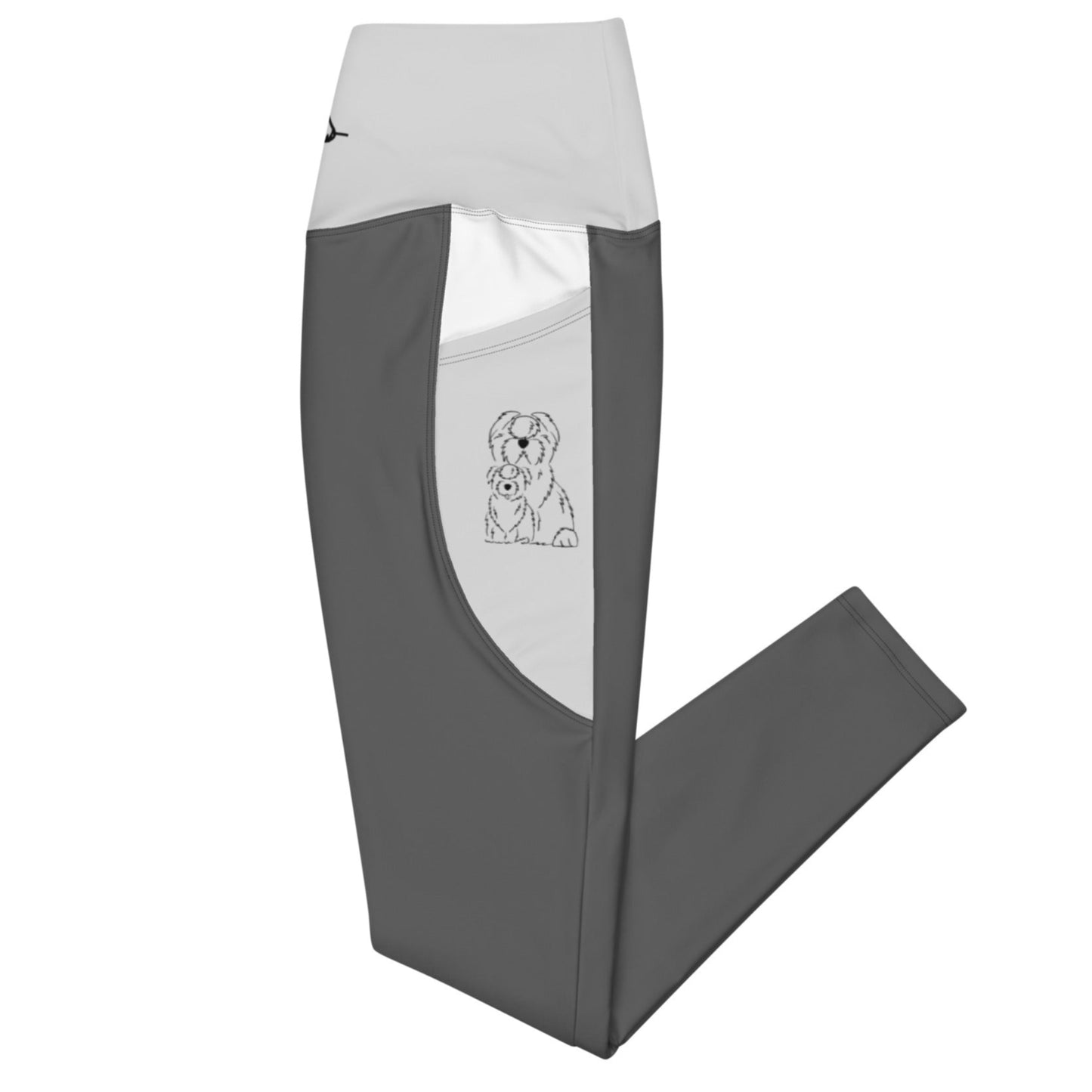 old English sheepdog leggings