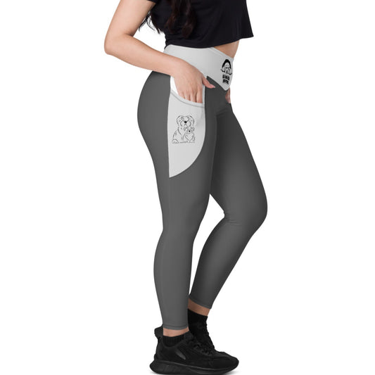 old English sheepdog leggings