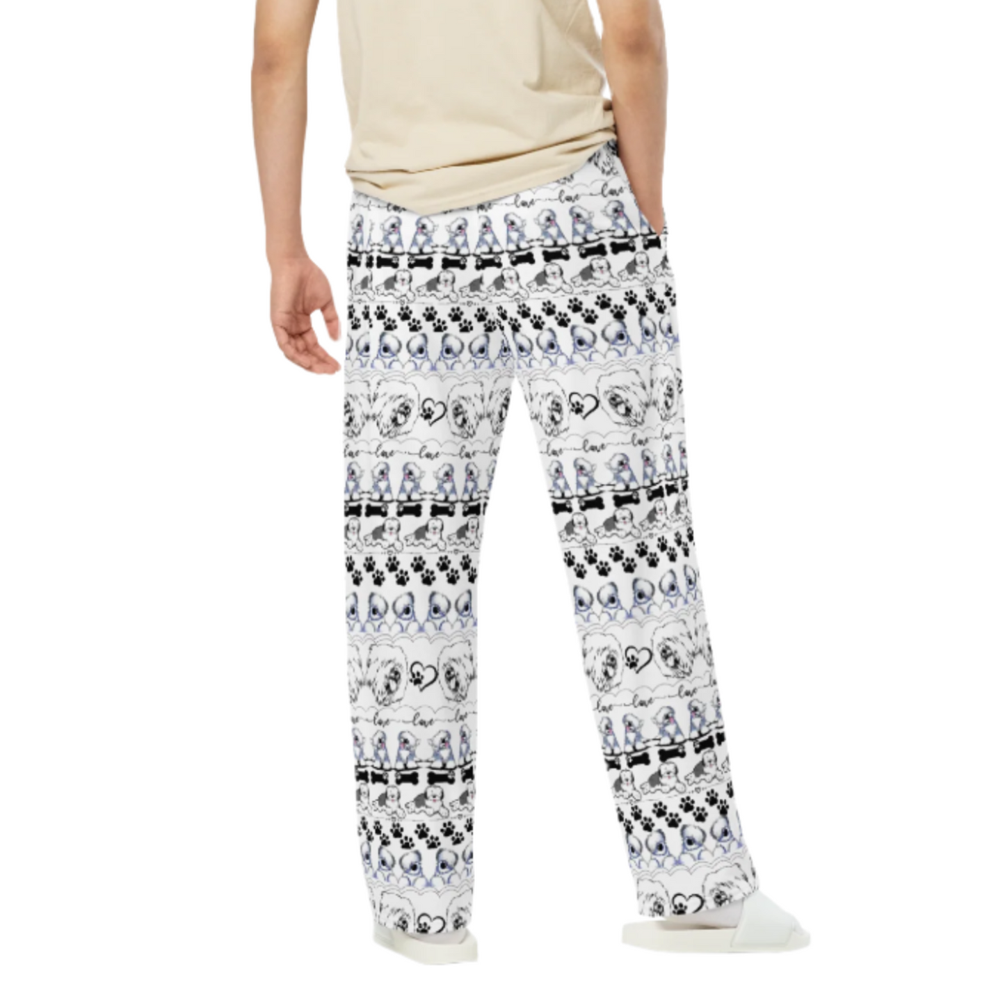 old english sheepdog pajama's