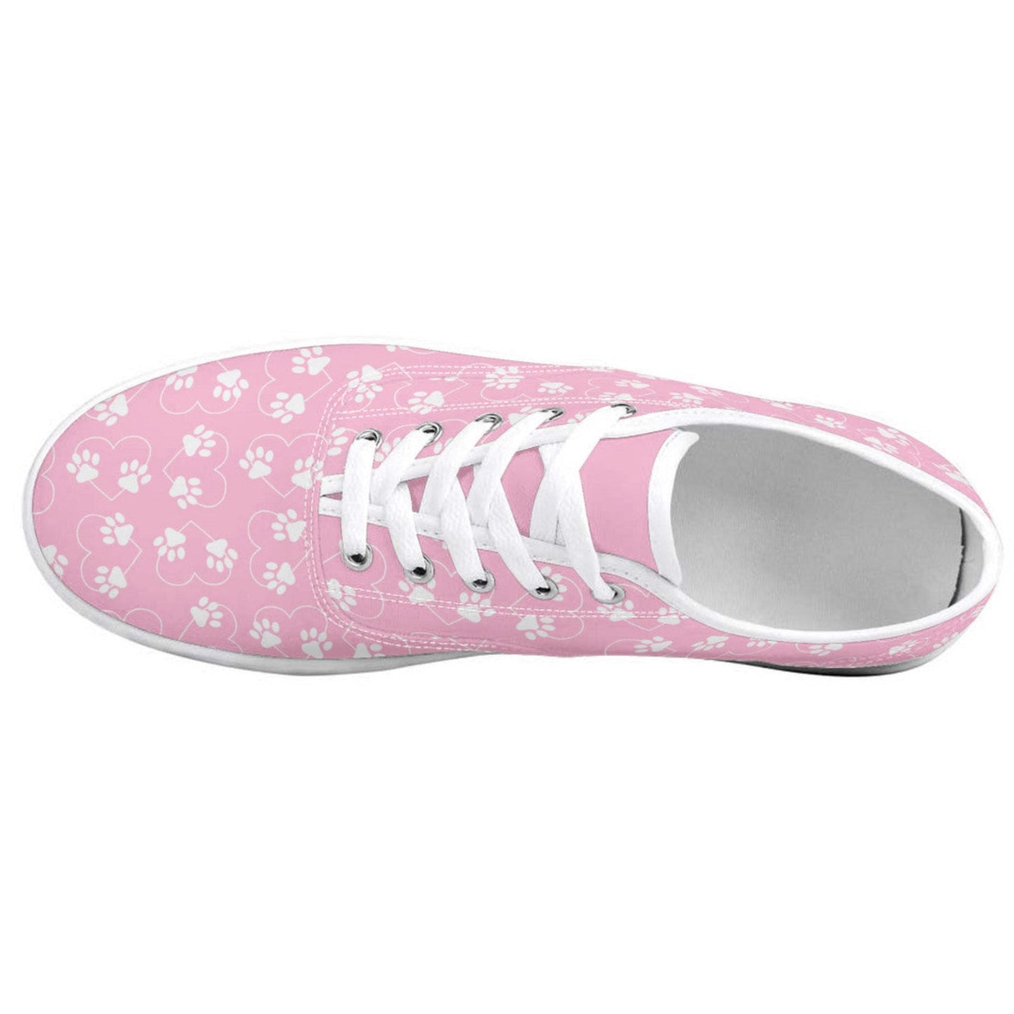 Shoes with Paw Prints