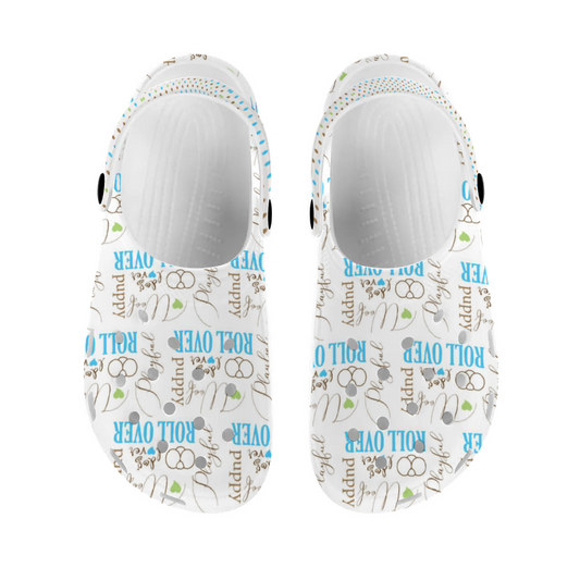 Puppy Roll Over, Lime Green and Brown