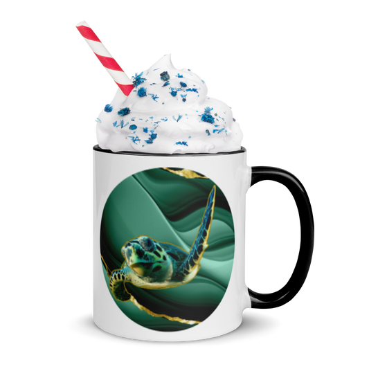 Sea Turtle - I See You, Circled In, Coffee Mug, 11oz and 15oz