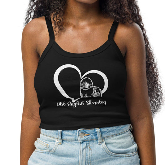 Old English Sheepdog women's tank top