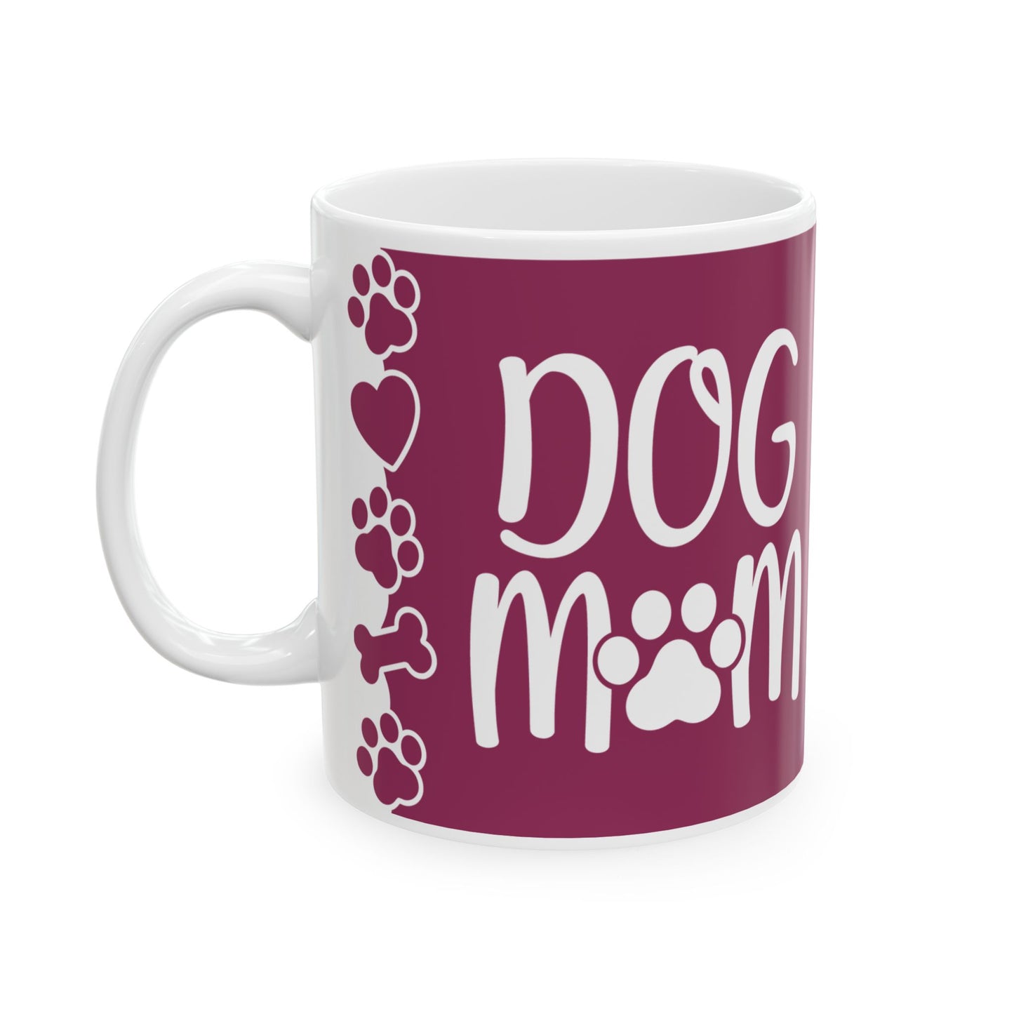 Dog Mom, Ceramic Mug, 11oz, 15oz