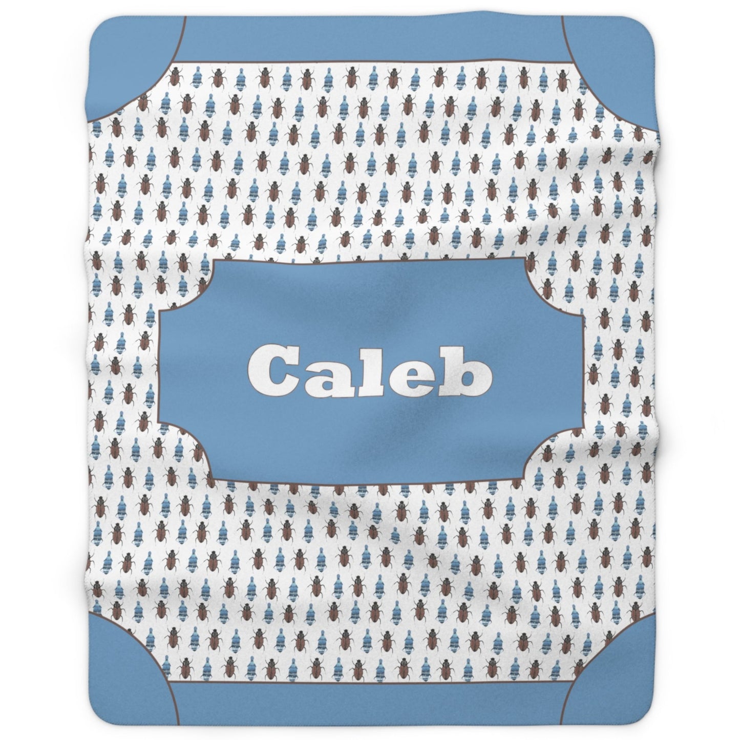 Cool Insects, Blue Brown, Personalized