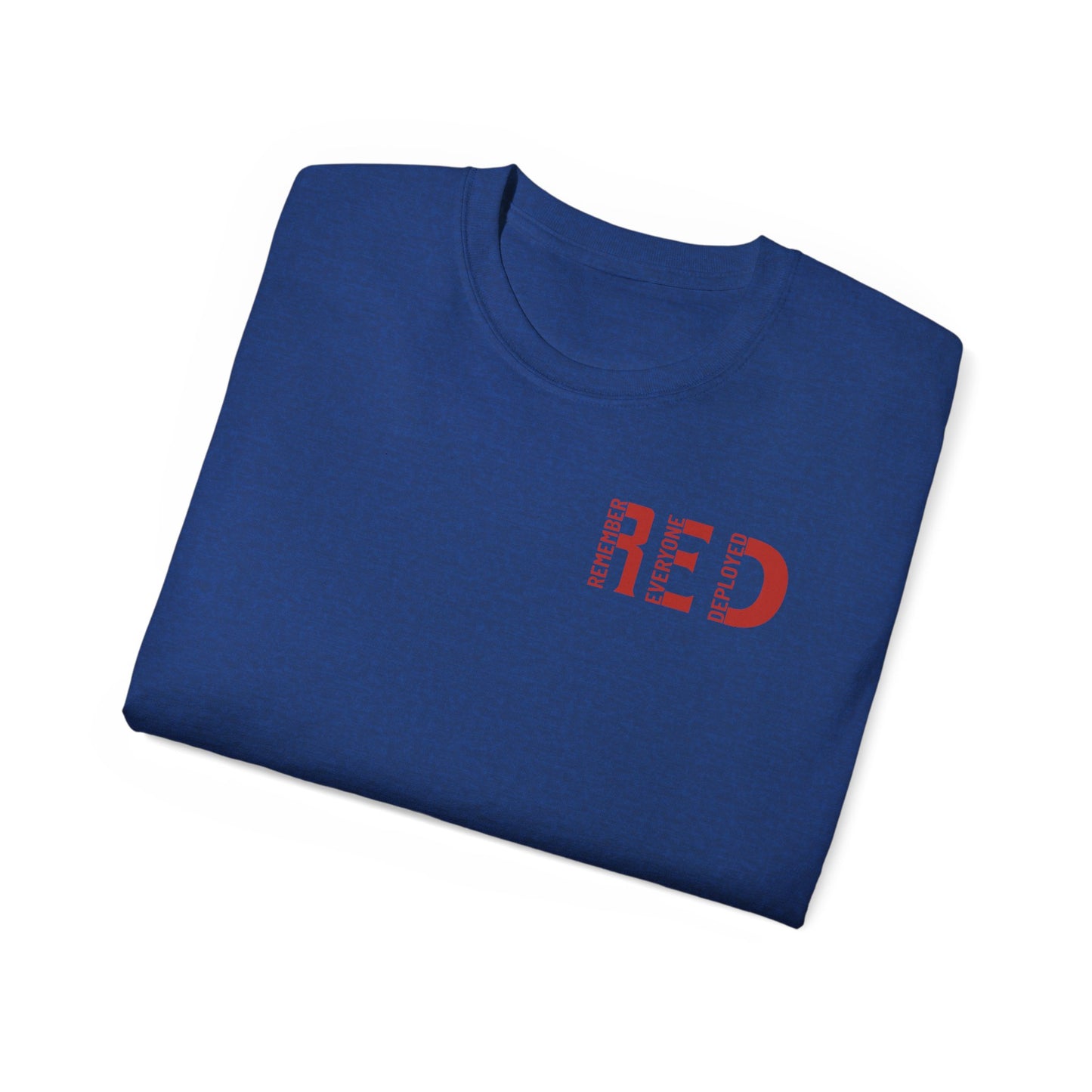 RED, Remember Everyone Deployed, Cotton/Polyester T-Shirt