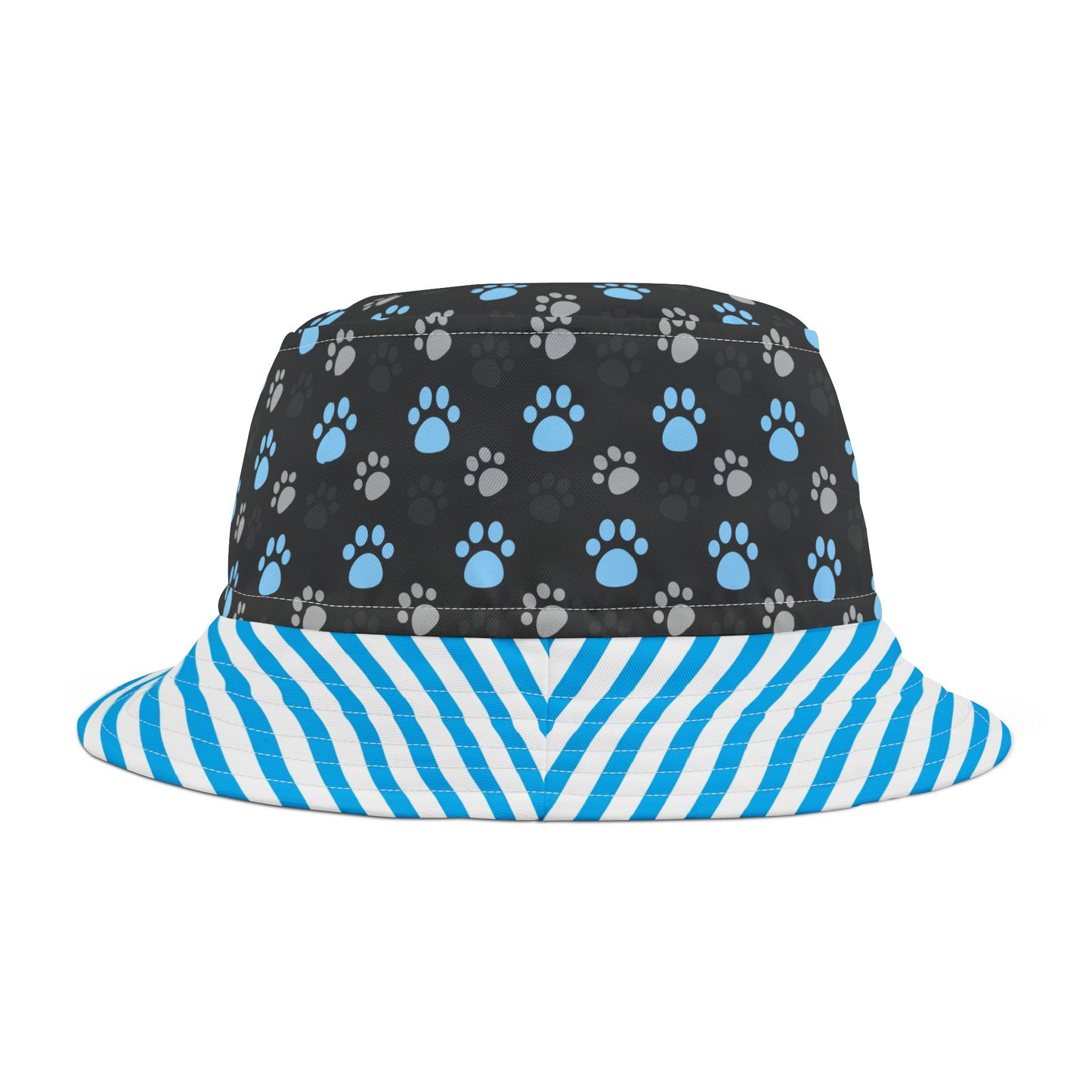 Bucket Hat - Colorful Paw Prints