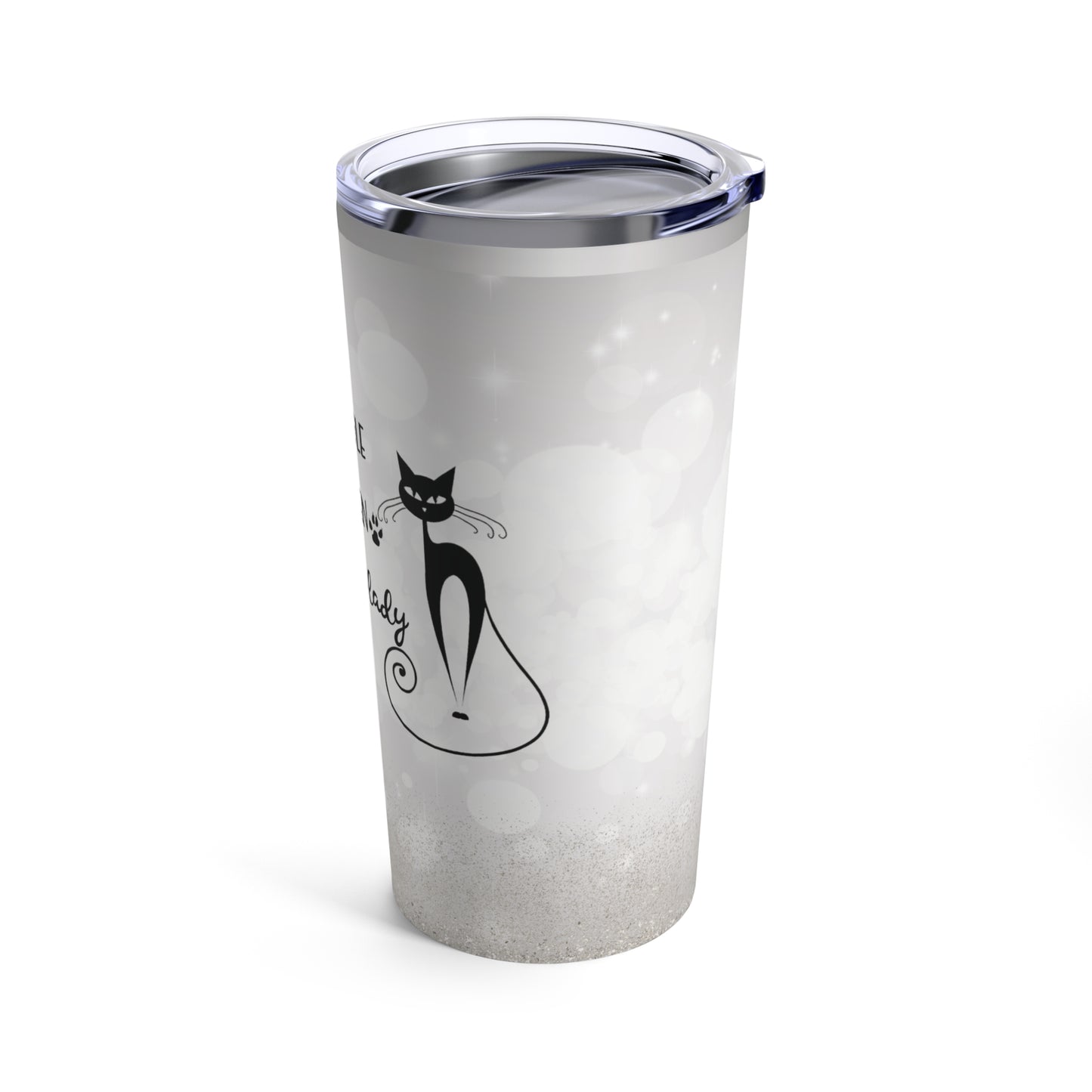 Cat Tumbler, Cat Lady Stainless Steel 20oz Tumbler