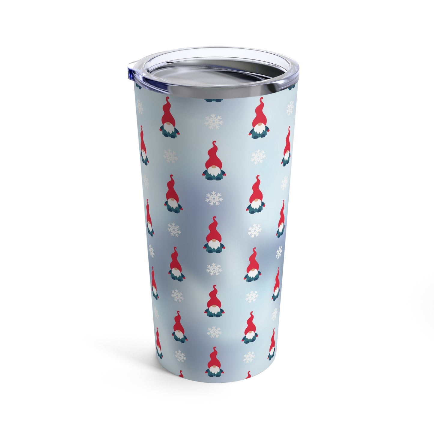 Christmas Gnome Tumbler 20oz - Fun and Cute Holiday Coffee Mug Gift