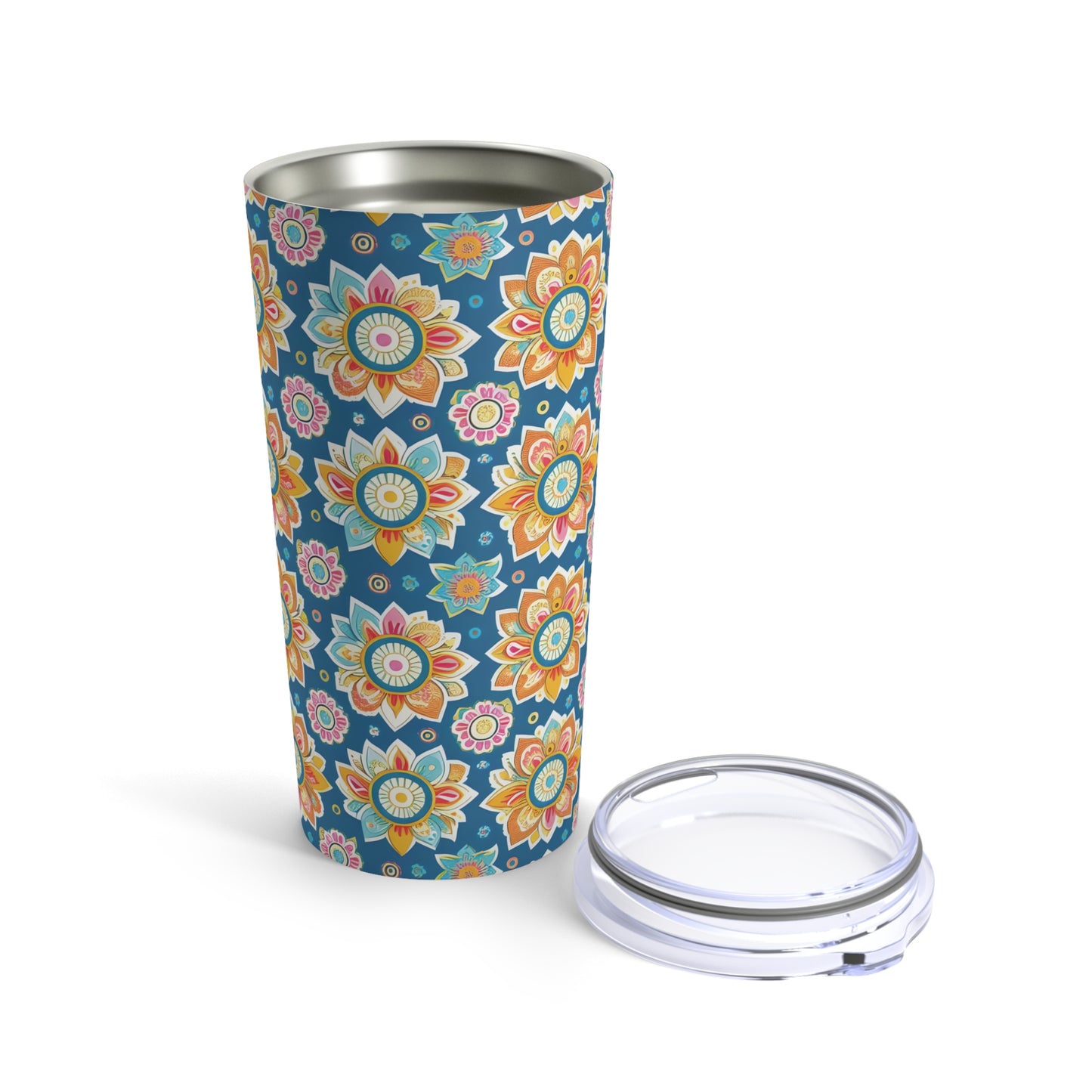 Floral Golden Yellows Boho, 20oz Tumbler