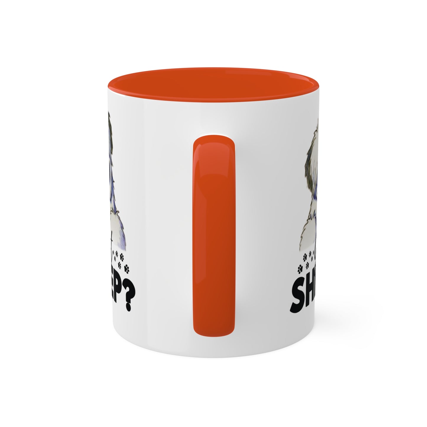 Got Sheep? Colorful Old English Sheepdog Coffee Mugs