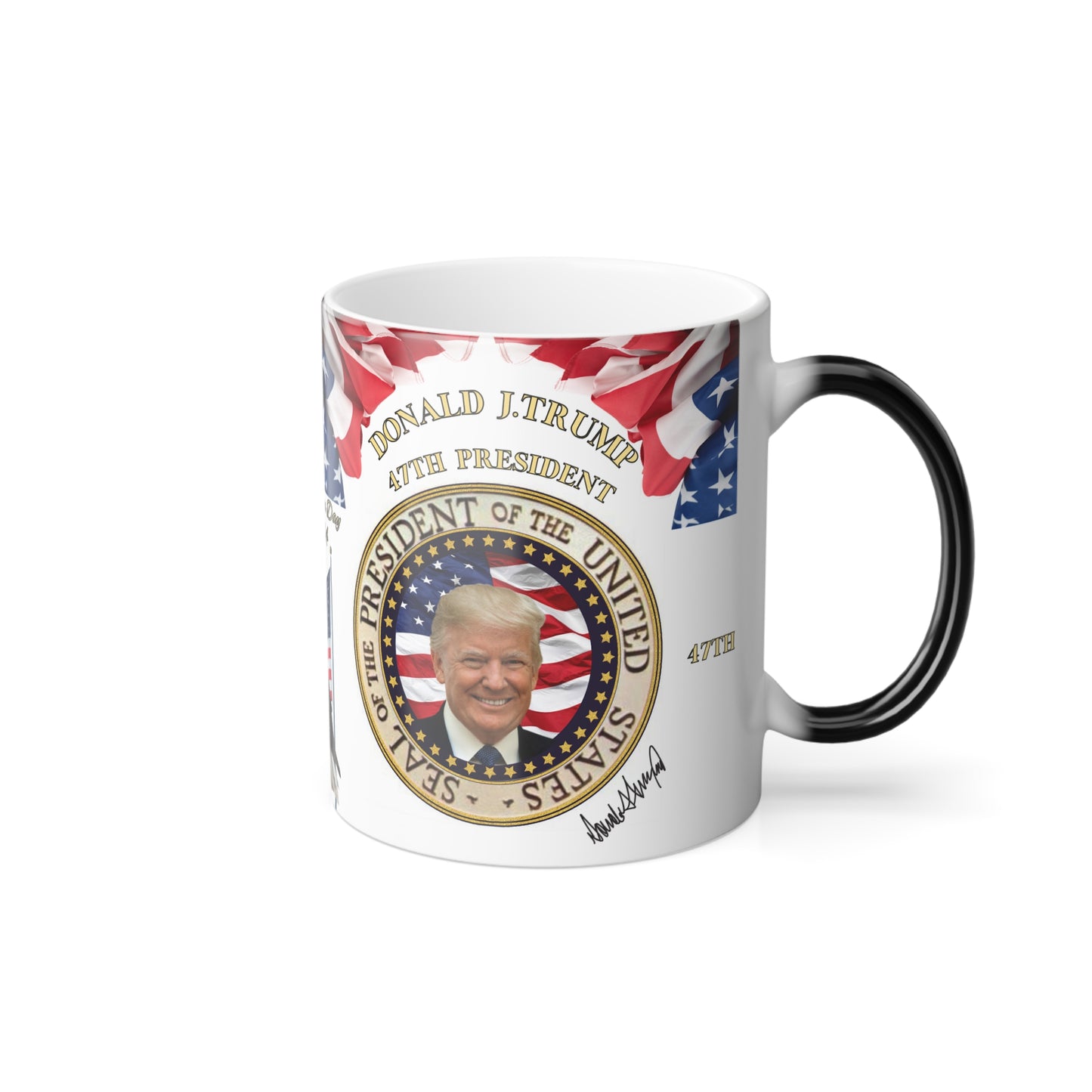 inauguration president trump-morphing mug