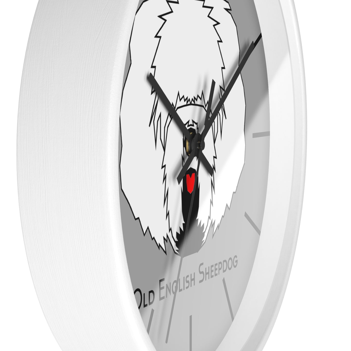 Wall clock, Old English Sheepdog