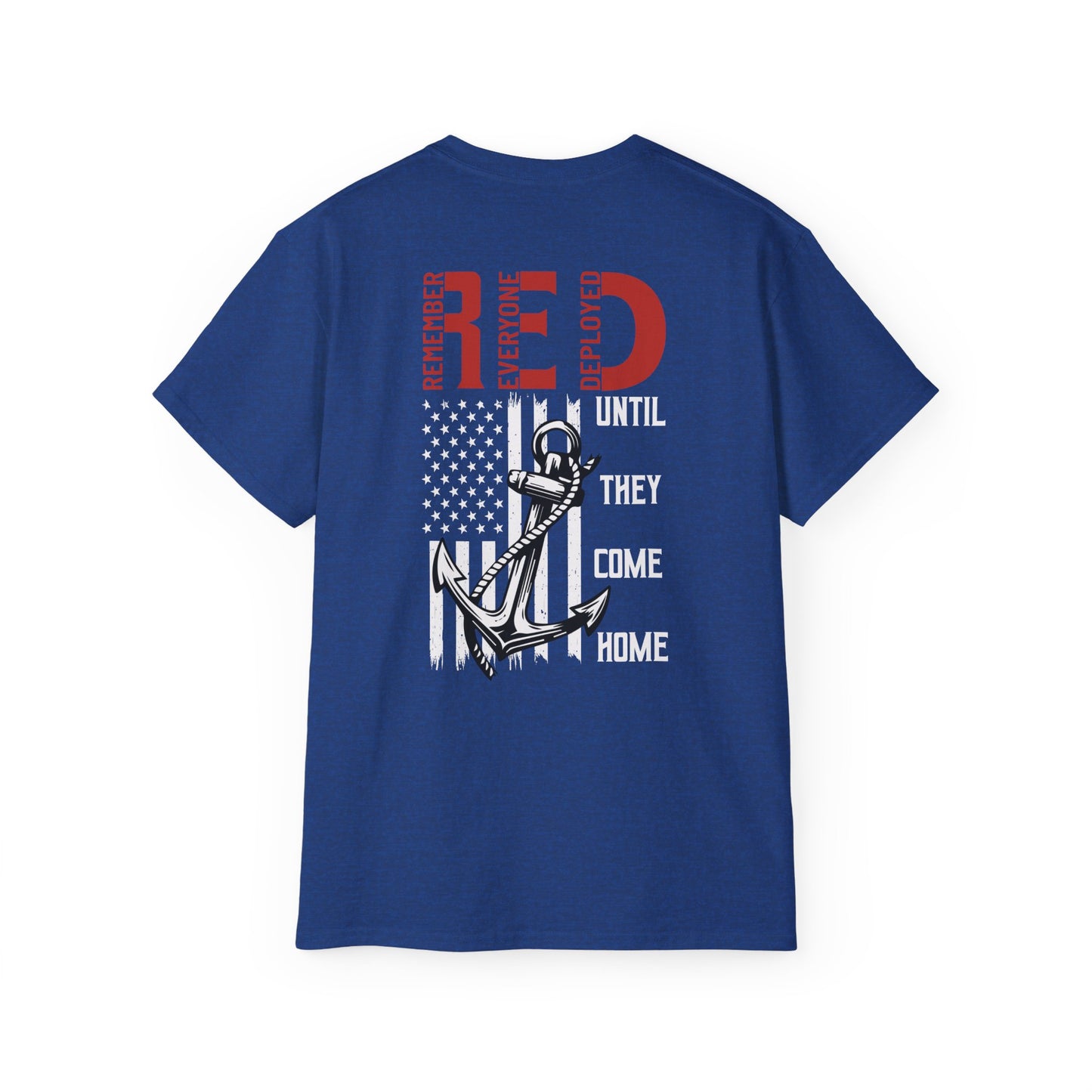 RED, Remember Everyone Deployed, Cotton/Polyester T-Shirt