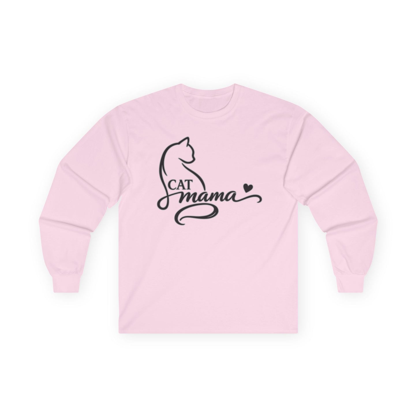 Cat Momma Long-Sleeve Tee - Kitty Cat Lover Long Sleeve Gildan Tee