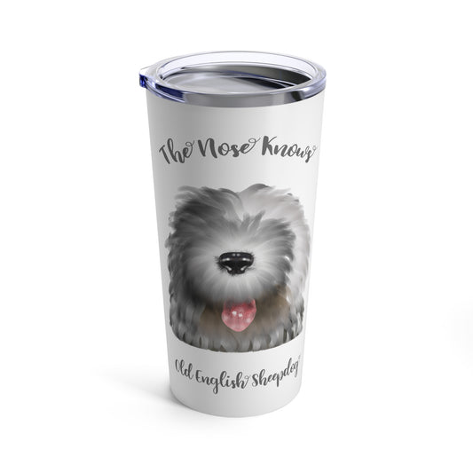 Old English Sheepdog Travel Tumbler