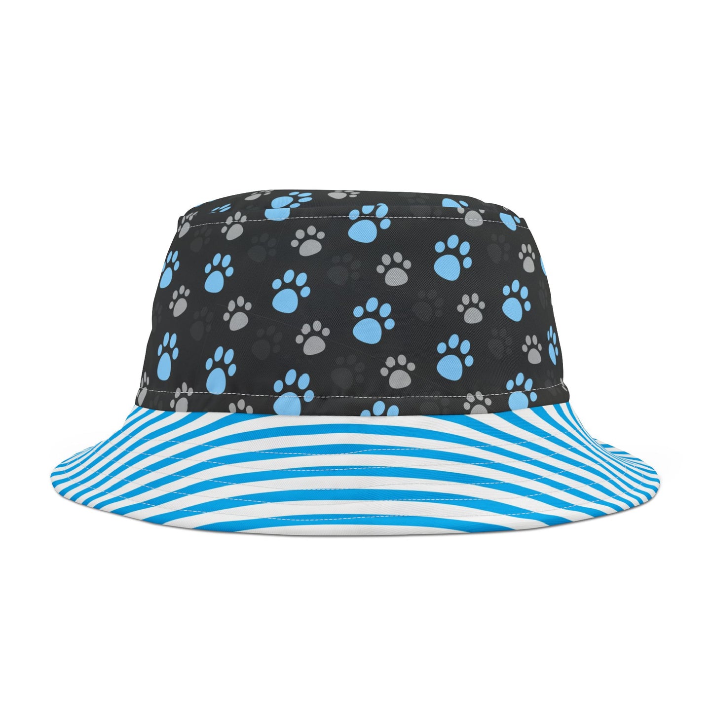 Bucket Hat - Colorful Paw Prints