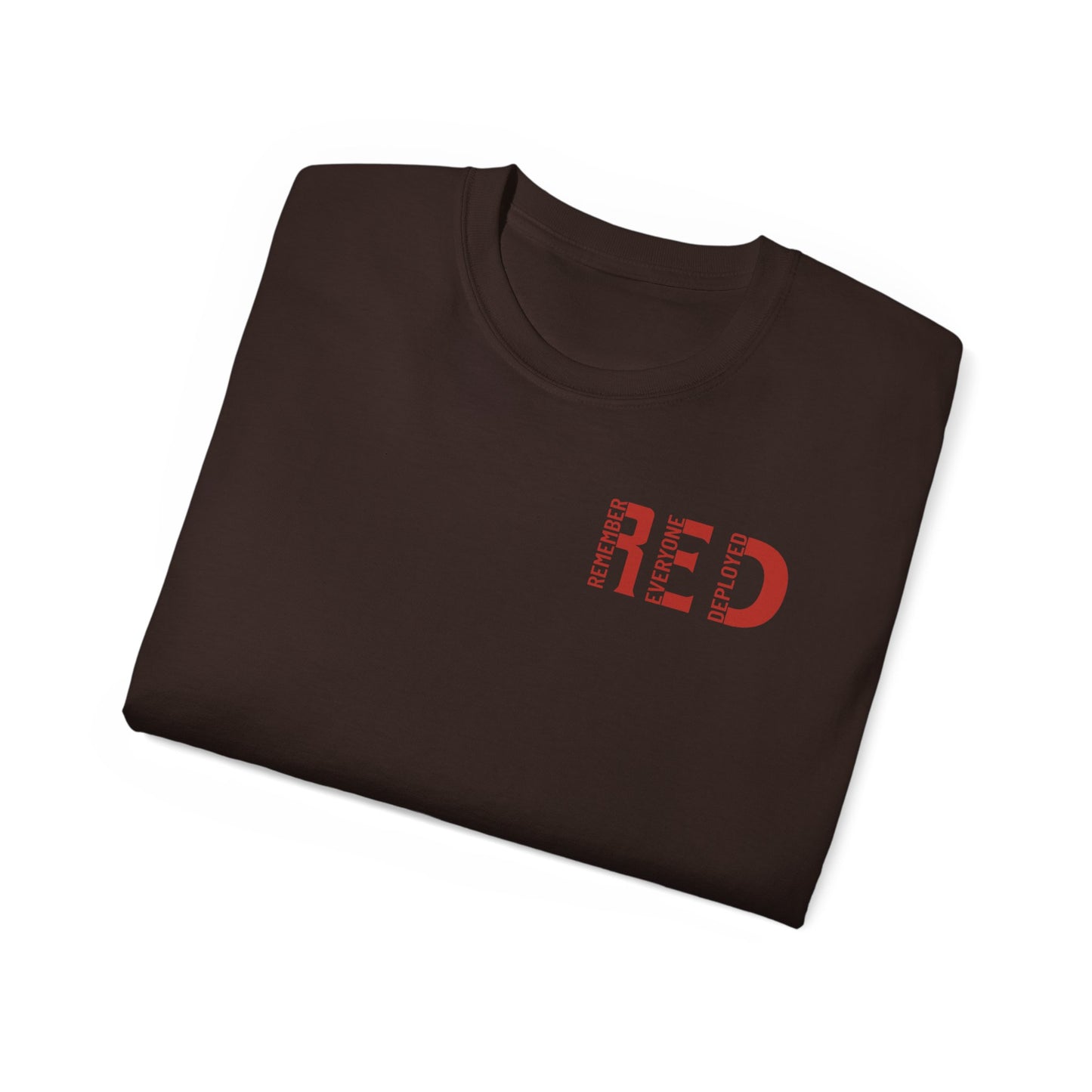 RED, Remember Everyone Deployed, Cotton/Polyester T-Shirt