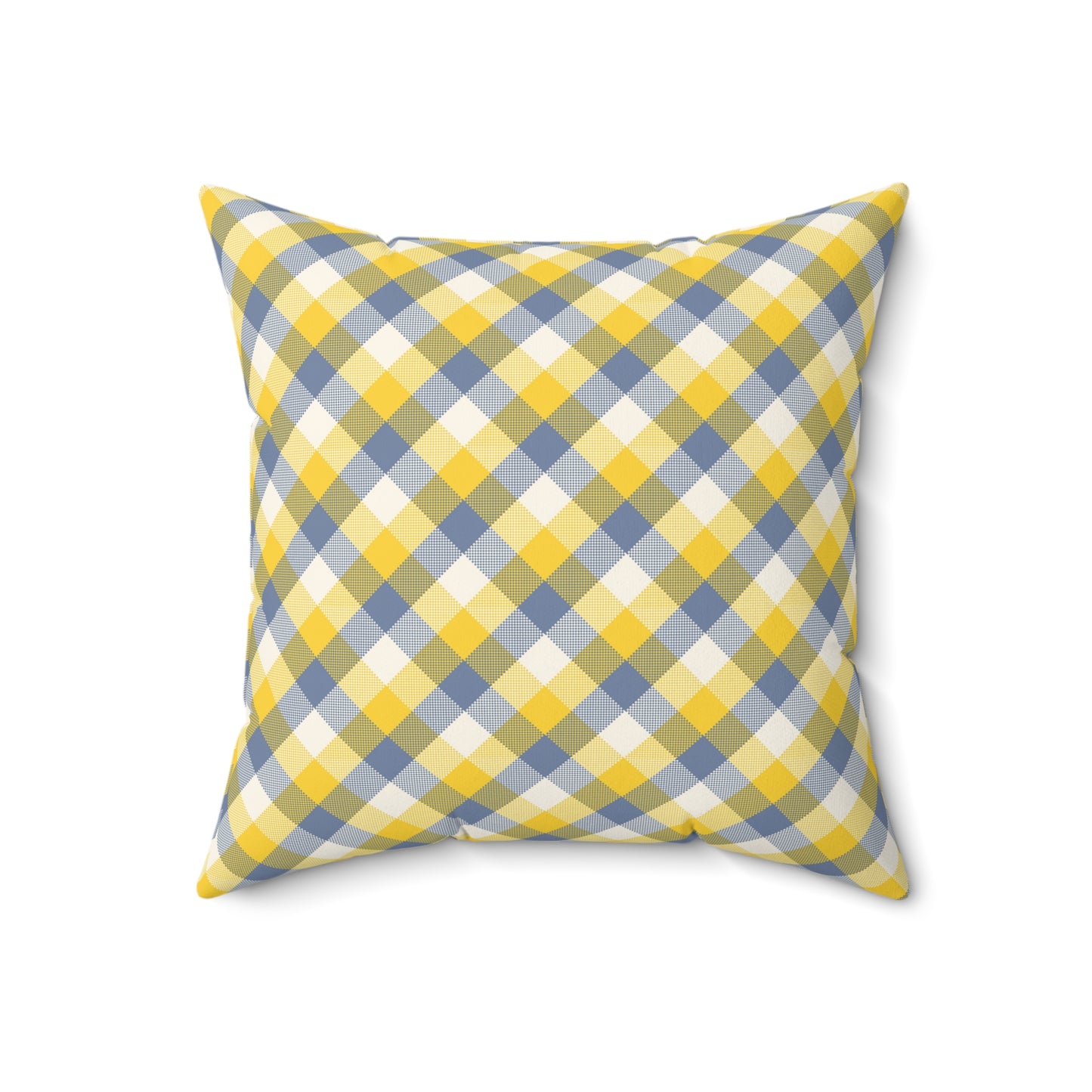 Plaid, Gray and Yellow