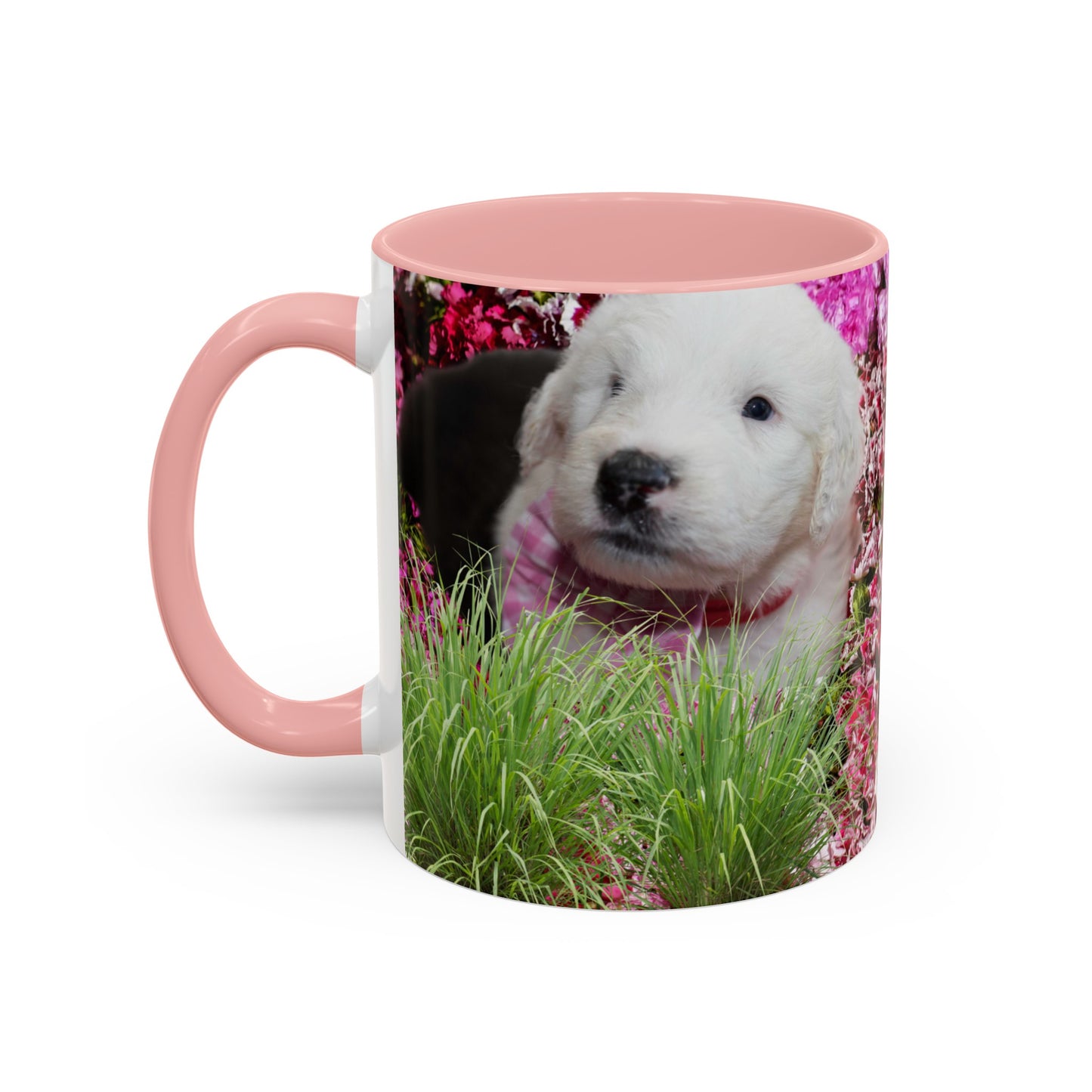 Old English Sheepdog Puppies Coffee Mug, 11oz