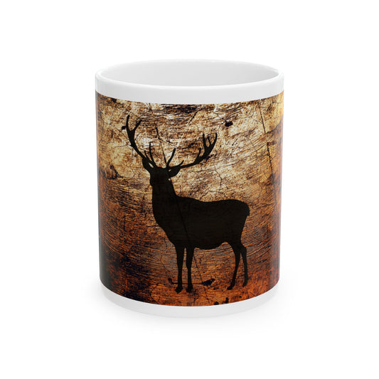 Deer Hunting, Ceramic Mug, 11oz, 15oz