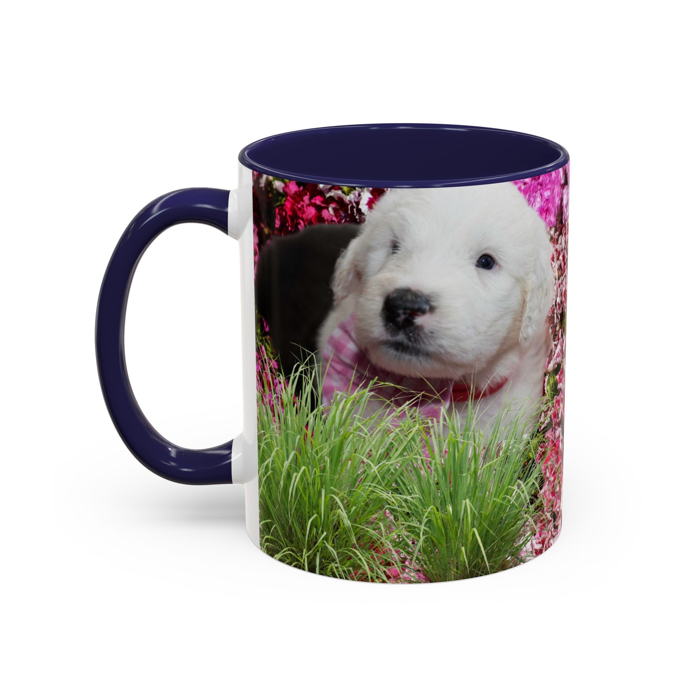 Old English Sheepdog Puppies Coffee Mug, 11oz