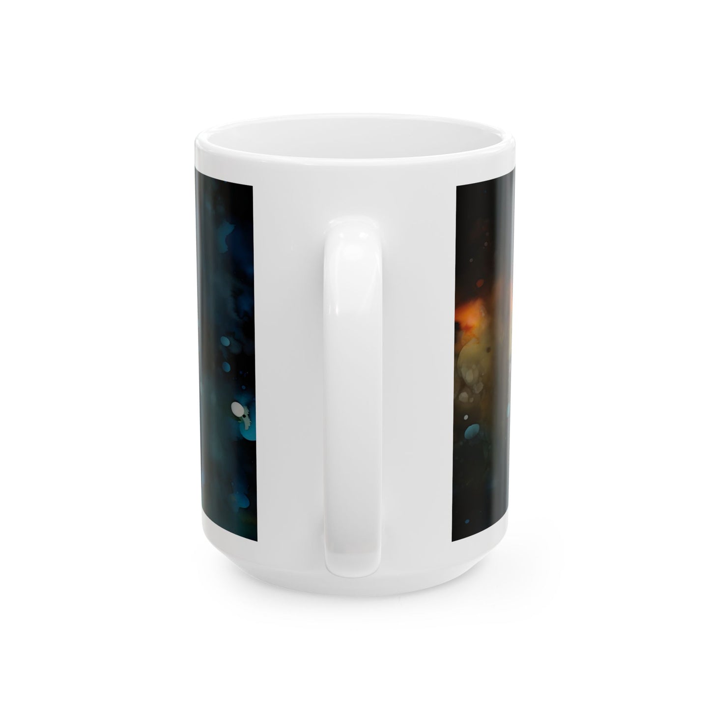 Poodle Coffee Mug — Colorful Watercolor Poodle Ceramic Mug (11oz, 15oz)