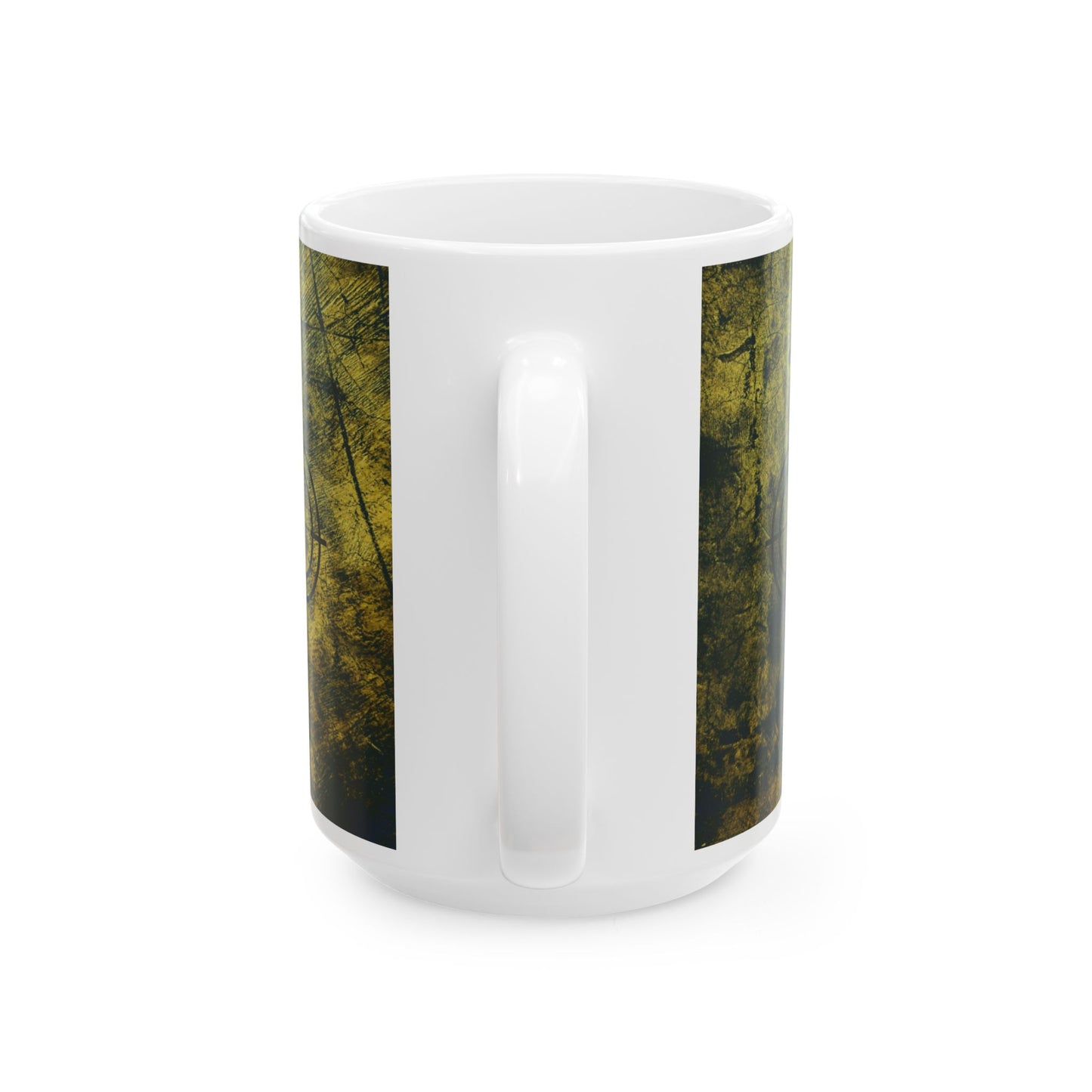 Deer Hunting Forest Green, Ceramic Mug, 11oz, 15oz