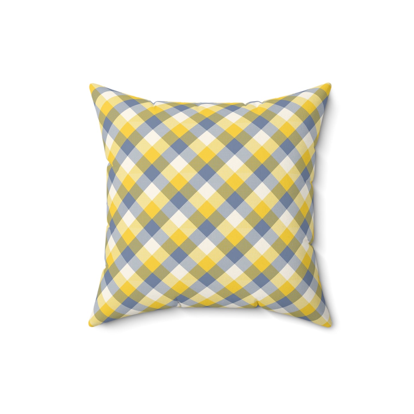 Plaid, Gray and Yellow