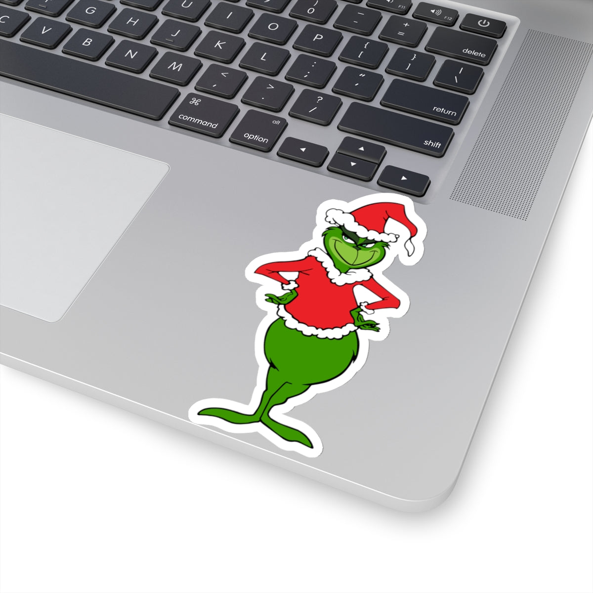 Grinchie, Colorful Vinyl Decals, Kiss-Cut Stickers