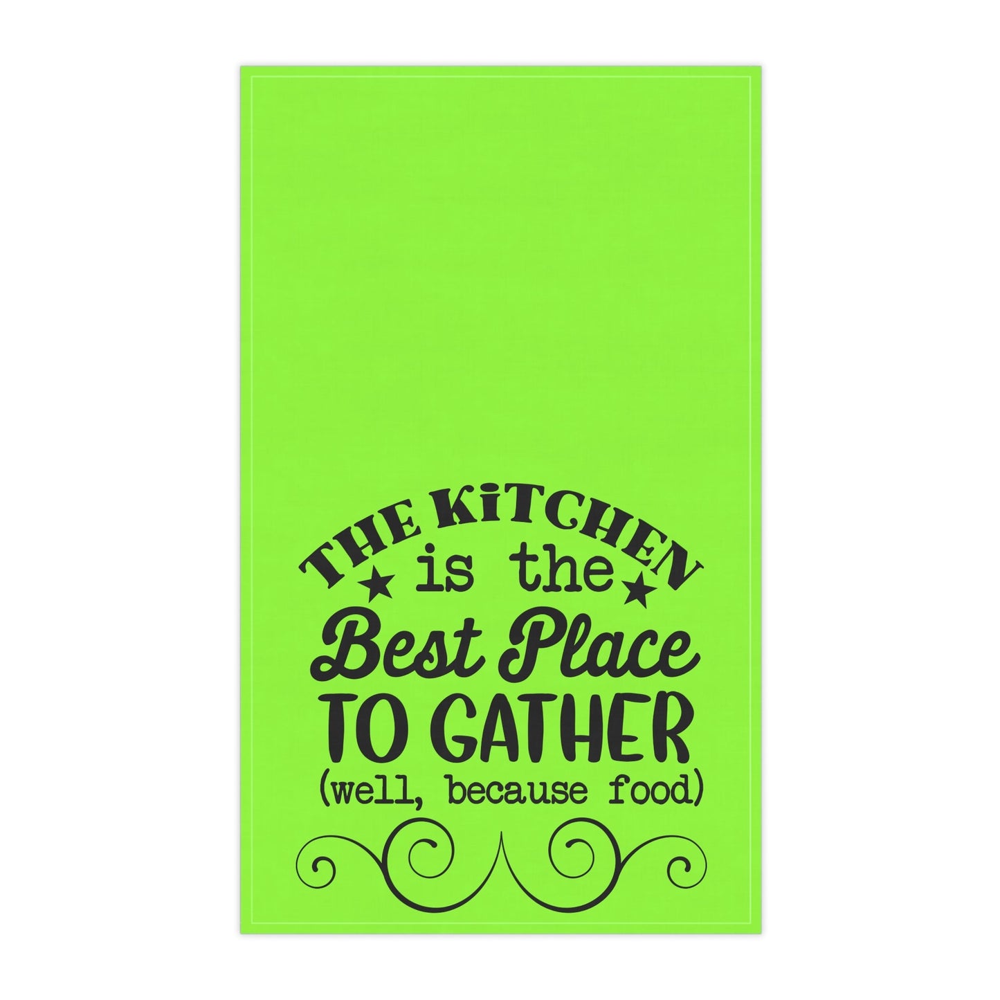 Funny Kitchen Towels, Humorous Tea Towels, Colorful Dish Cloth's, Best Place, Kitchen Towel