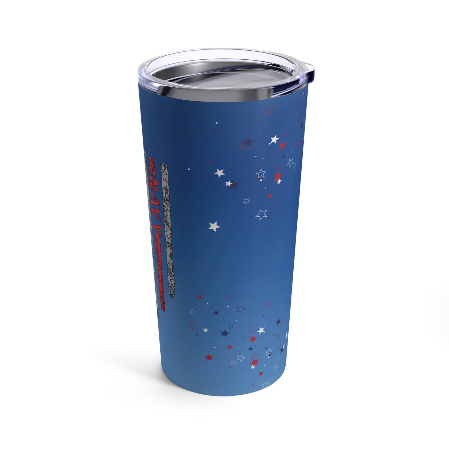 Navy, American Flag Tumbler, Stainless Steel 20oz Tumbler